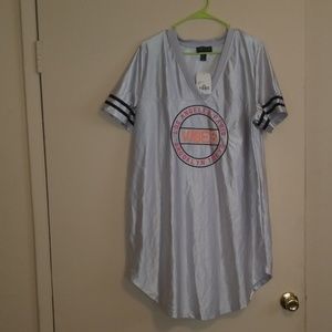 Silver Jersey Dress